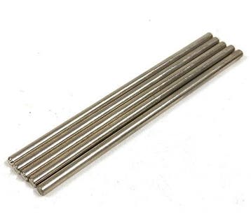 Vintage Fischertechnik 31031 metalen assen 110, 5 stuks, Verzenden