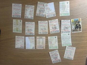 1970 Panini World Cup Stickers Première édition Sticker -