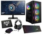 Complete Ryzen 5 Budget Game PC Setup met 24 Gaming Moni..., Ophalen of Verzenden, Nieuw
