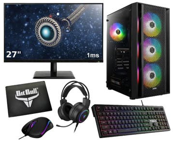 Complete Ryzen 5 Budget Game PC Setup met 24 Gaming Moni..., Computers en Software, Ophalen of Verzenden, Nieuw