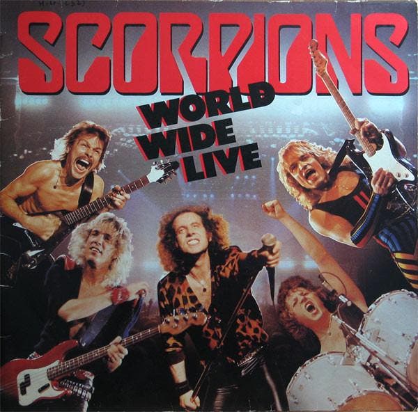 Scorpions - World Wide Live, Cd's en Dvd's, Vinyl | Pop, Gebruikt, Verzenden