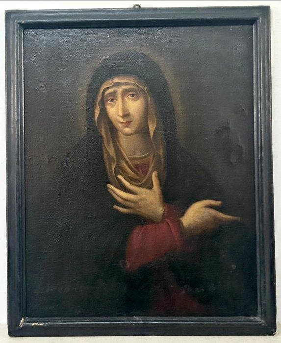 Italiaanse school (XVIII) - Madonna Addolorata (o Vergine, Antiquités & Art, Art | Peinture | Classique