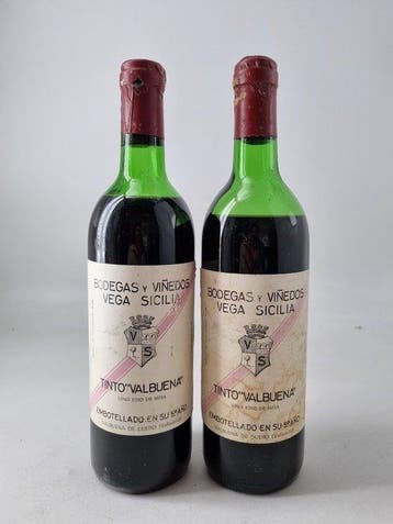 NV Vega Sicilia Tinto Valbuena 5º Año (1980s) - Ribera del, Nieuw