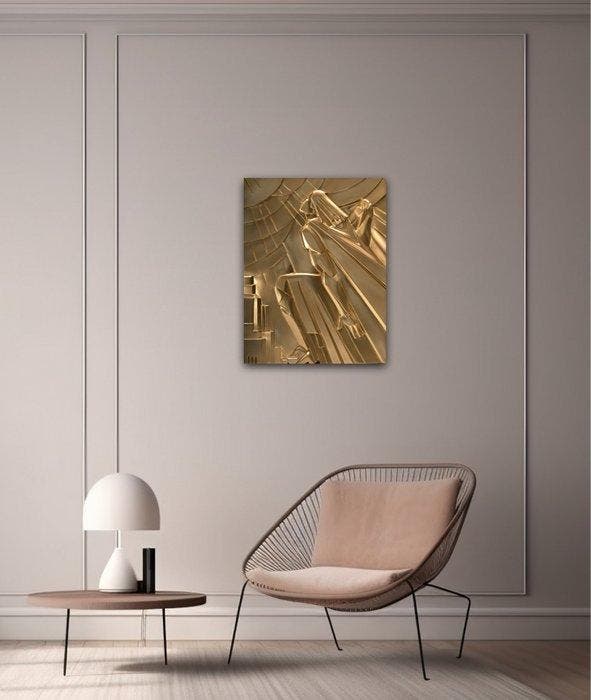 Naar Rene Paul Chambellan - Relief, Enlightenment, Antiek en Kunst, Kunst | Designobjecten