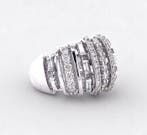 Bague tendance - 14 carats Or blanc - 1.02ct. tw. Diamant