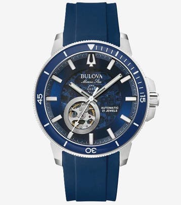 Bulova - Automatic - Marine Star - Open Heart - NEW - Heren
