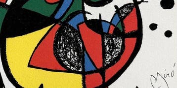 Joan Miro (1893-1983) - Japon, Antiek en Kunst