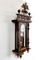 Wandklok - Junghans - Antiek - Walnoot - 1900-1910 - Eagle