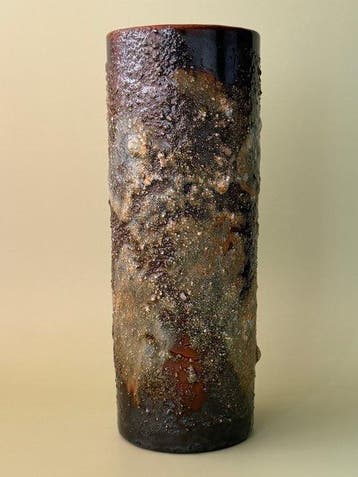 Ruscha - Vaas - 504 - Keramiek - Cilindervormige vaas