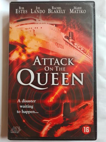 ATTACK ON THE QUEEN (EX RENTAL) (VHS), Gebruikt