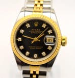 Rolex - Lady Datejust 26 mm - Diamond Dial - 69173 - Dames -, Bijoux, Sacs & Beauté, Montres | Hommes
