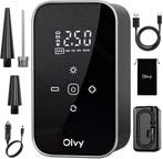 Olvy Compressor Bandenpomp - 12V & Draadloos - Draagbare Luc, Verzenden