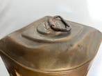 Decorative ships lamp - Glas, Brons