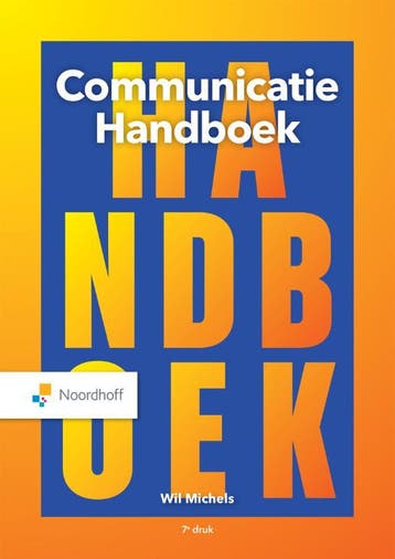 Communicatie handboek / Vast Boek 9789001298746 Wil Michels, Verzenden, Wil Michels