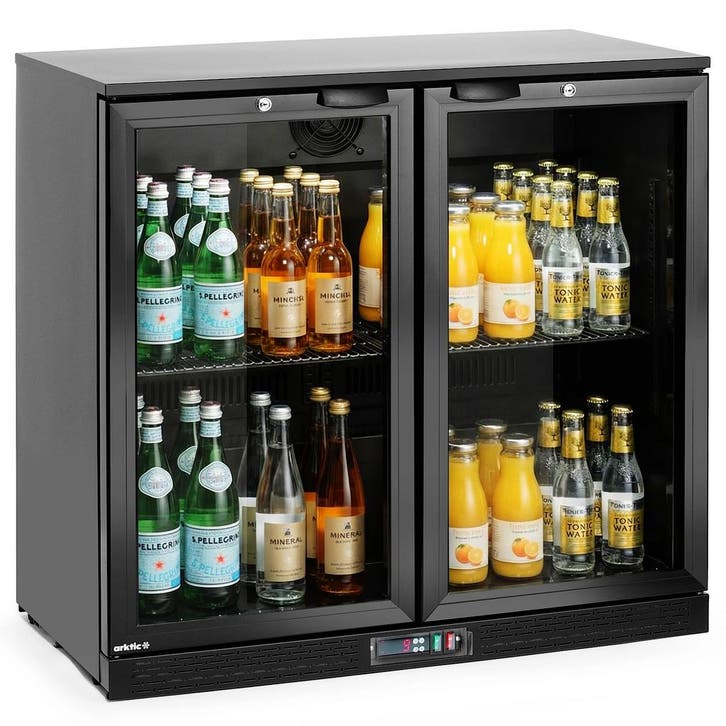 Barkoelkast | 198L | Zwart | 0°C/+10°C | Statisch +, Zakelijke goederen, Horeca | Keukenapparatuur, Nieuw in verpakking, Verzenden