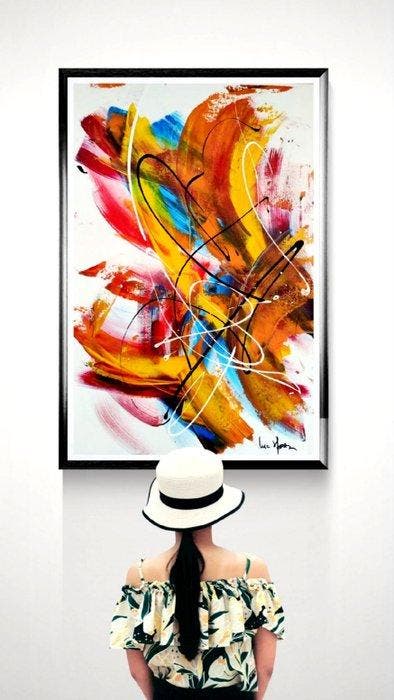 Luc Mora - The Dance of Shadows - XXL, Antiquités & Art, Art | Objets design