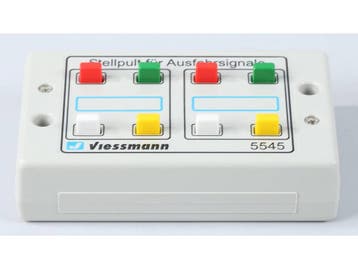 Viessmann 5545 Seinschakelaar voor uitrijseinen #3784, Ophalen of Verzenden, Gebruikt, Rails, Analoog