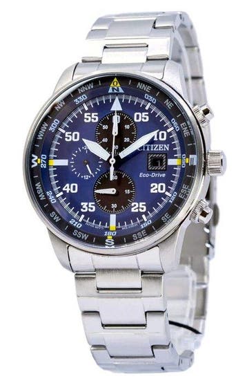 Citizen - NO RESERVE PRICE - Aviator Chrono - Eco Drive -