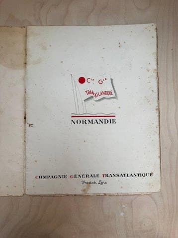 Compagnie Générale Transatlantique French Line Paquebot