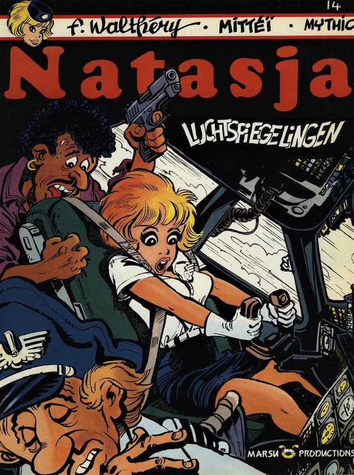 Luchtspiegelingen / Natasja (Marsu) / 14 9782950221155, Boeken, Stripverhalen, Zo goed als nieuw, Verzenden