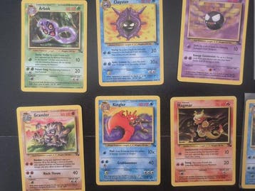 Pokémon - 30 Complete set - WOTC - Fossil, Nieuw