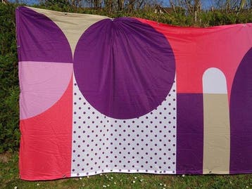 Drapeau - Banderole jeux olympiques et paralympiques Paris