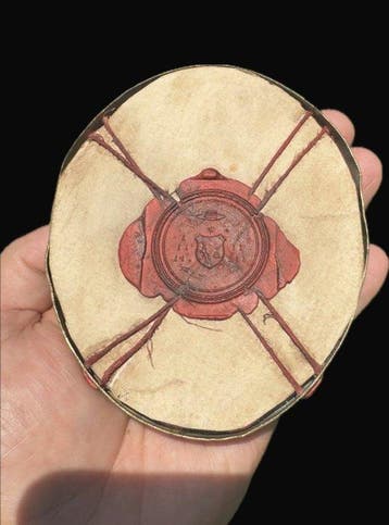 Reliquaire - Bronze, Verre, Textile - 1850-1900 - Sainte, Antiquités & Art