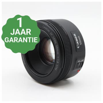 10% korting | Canon EF 50mm f/1.8 STM | Tweedehands, Verzenden, Zo goed als nieuw