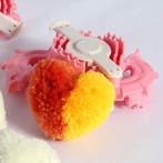 Pompom maker Hartvormig 7 cm
