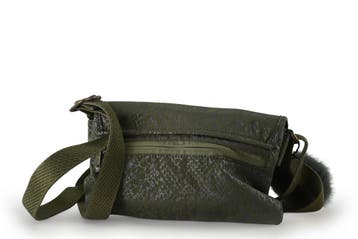 Kipling Schoudertas Groen, Handtassen en Accessoires, Tassen | Damestassen, Verzenden, Zo goed als nieuw, Groen