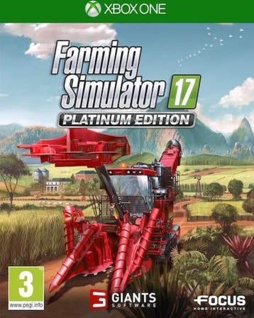 Farming Simulator 17 Platinum Edition (Xbox One Games), Games en Spelcomputers, Ophalen of Verzenden, Zo goed als nieuw