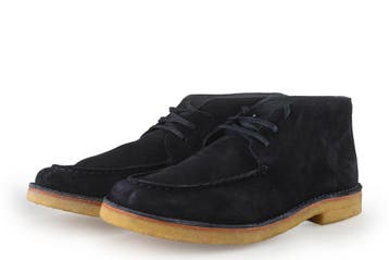 Manfield Veterboots in maat 45 Zwart, Verzenden, Boots