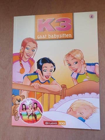 K3 gaat babysitten, Studio 100, Deel 4, Paperback - Chalmet, Verzenden