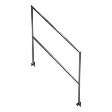 FORTEX Safety Rail - 3 staps overlap trap links voor, Verzenden, Nieuw