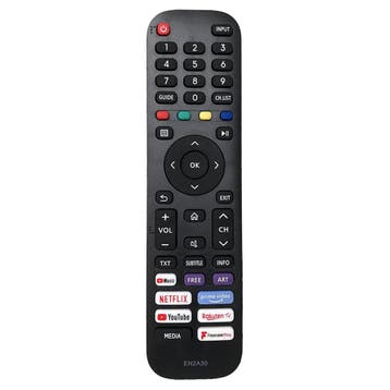 Universele Hisense afstandsbediening – met appknoppen – Slim, Ophalen of Verzenden, Nieuw