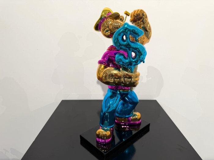 Van Apple - PopEye - $ Ice Cream, Antiquités & Art, Art | Peinture | Moderne