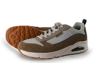 Skechers Sneakers in maat 43 Beige, Overige kleuren, Verzenden, Zo goed als nieuw, Skechers