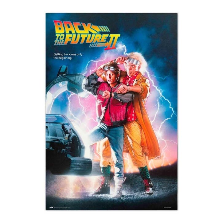 Back to the Future 2 - Poster 61x91.5cm, Collections, Cinéma & Télévision, Enlèvement ou Envoi