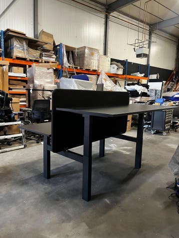 Elektrisch Verstelbaar Duo Bureau - Ahrend, Verzenden, In hoogte verstelbaar, Zo goed als nieuw