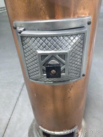 Radiateur - Chauffage - Cuivre - Poêle d’époque -