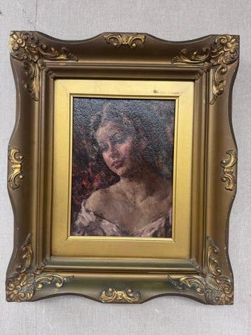 Attilio Toro (1892-1982) - Fanciulla