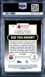 2023/24 Topps Topps Merlin UCC Lamine Yamal #27, Nieuw