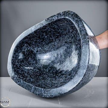 Natuurlijke Indigo Gabbro - Merliniet-schaal van de hoogste