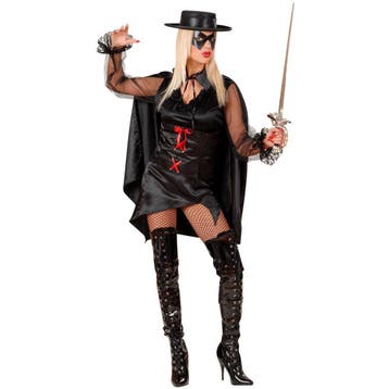 Zorro Kostuum Dames L, Verzenden, Nieuw