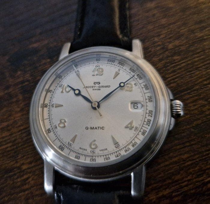 Jaquet + Girard Swiss - ETA Cal. 205.911 - Sans prix de, Handtassen en Accessoires, Horloges | Heren
