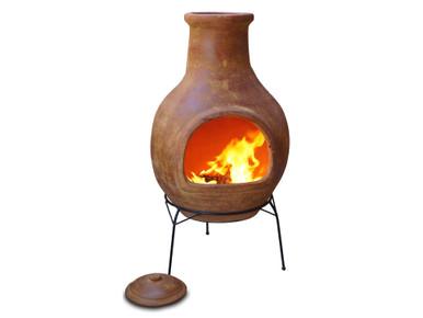 Sol-y-Yo Mexicaanse terracotta kachel Jumbo (geel) 115 cm, Jardin & Terrasse, Foyers de jardin, Envoi