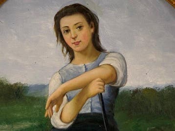 Italiaanse school (XX) - Ritratto di donna, Antiek en Kunst