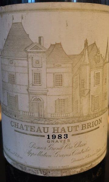 1983 Chateau Haut Brion - Graves 1er Grand Cru Classé - 1