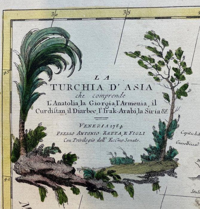 Middle East (the Asian Part of the Ottoman Empire) -, Livres, Atlas & Cartes géographiques