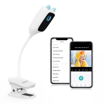 Wifi babyfoon 2K camera kinderkamer baby foon + APP 360 grad, Verzenden, Nieuw